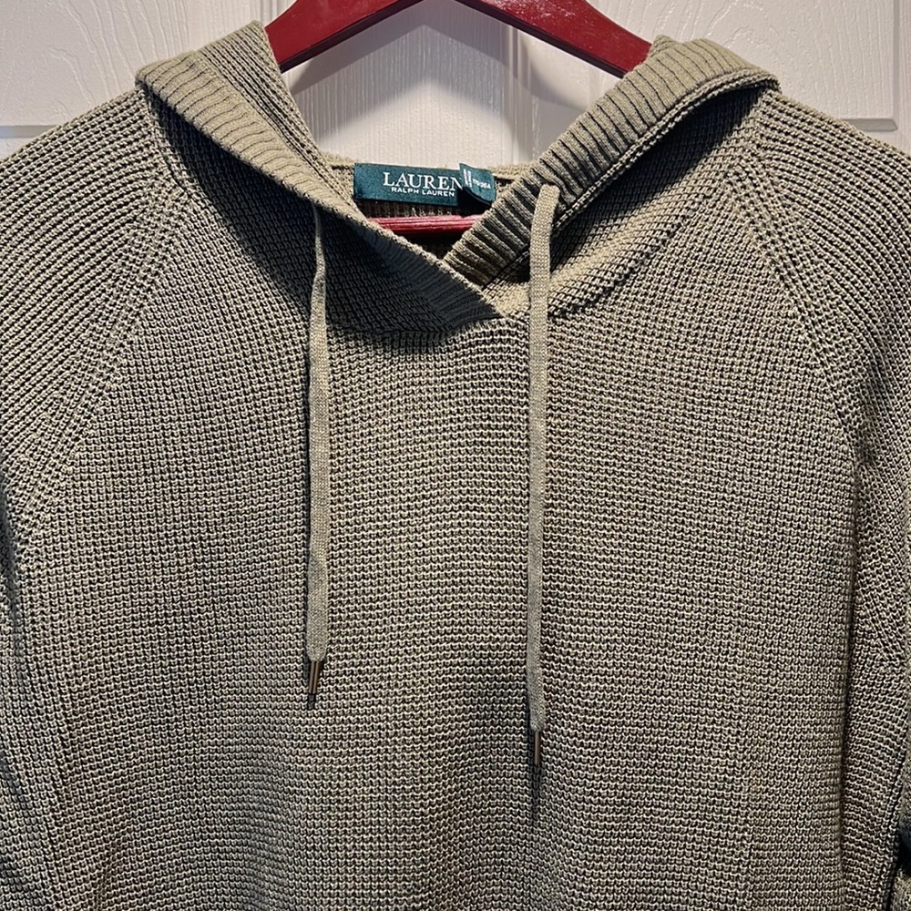 Ralph Lauren Women’s knit pullover w/ hood - Picture 2 of 2